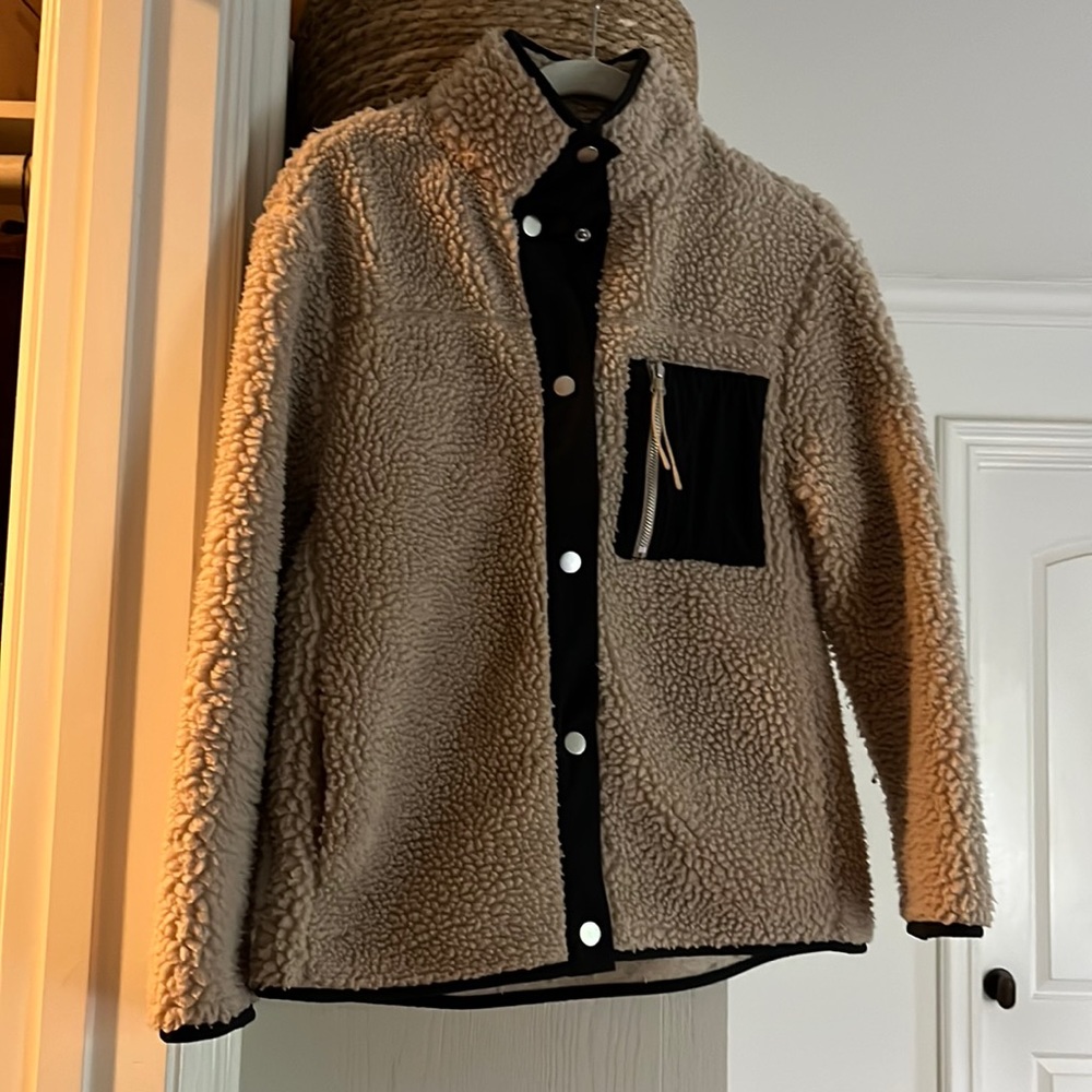 Faux Sherpa jacket